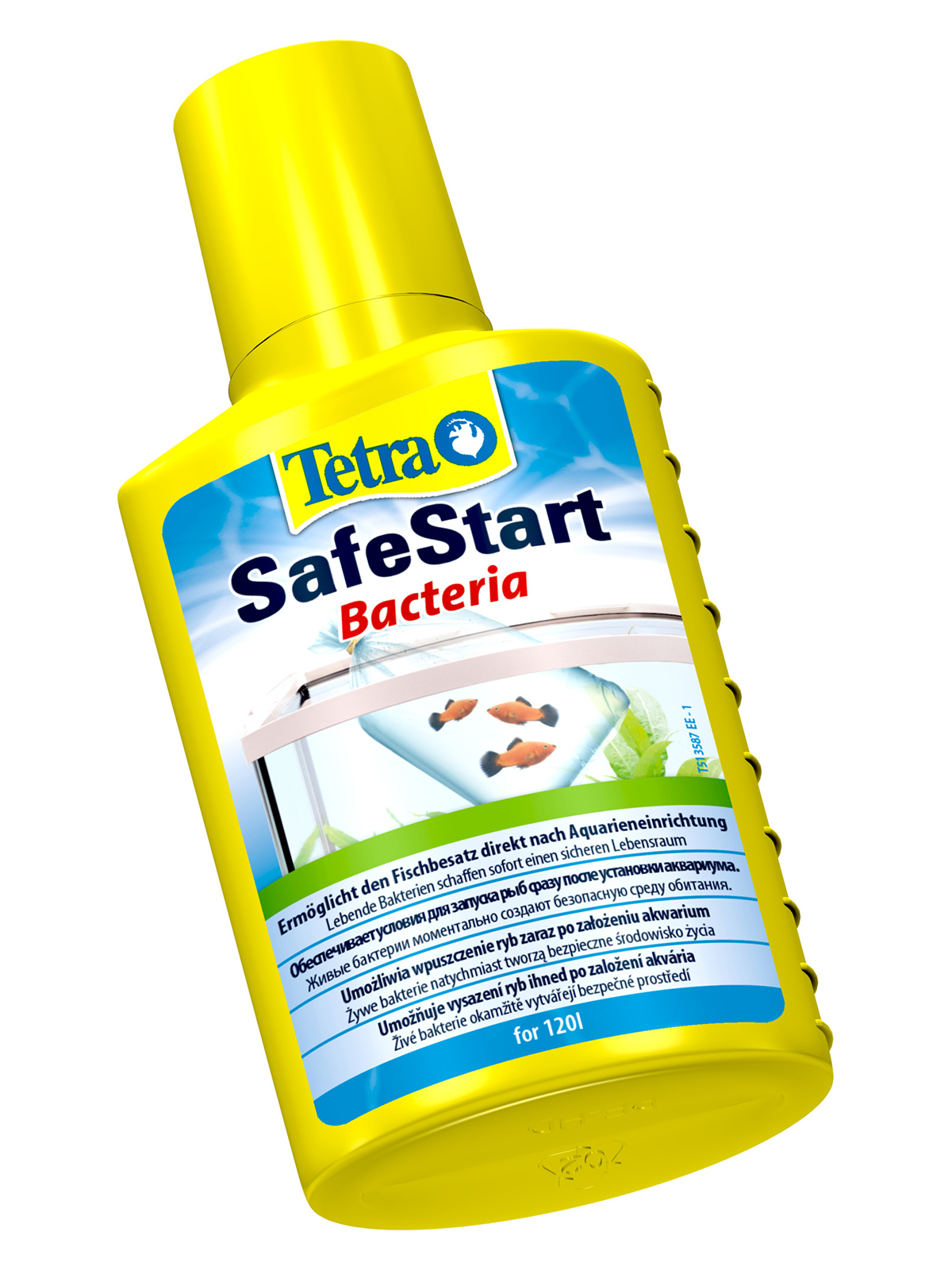 Tetra Safe Start бактериальная культура для запуска аквариума 100 мл