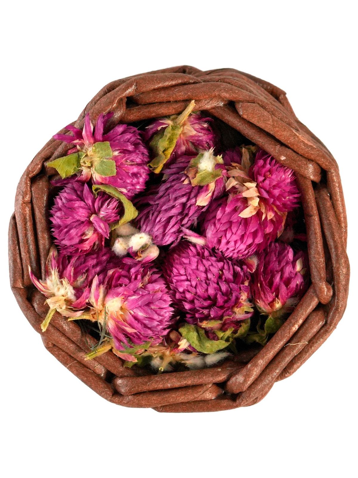 Лакомство Bambini Pets Корзина с высушенными цветками клевера для грызунов и кроликов, 10 г.