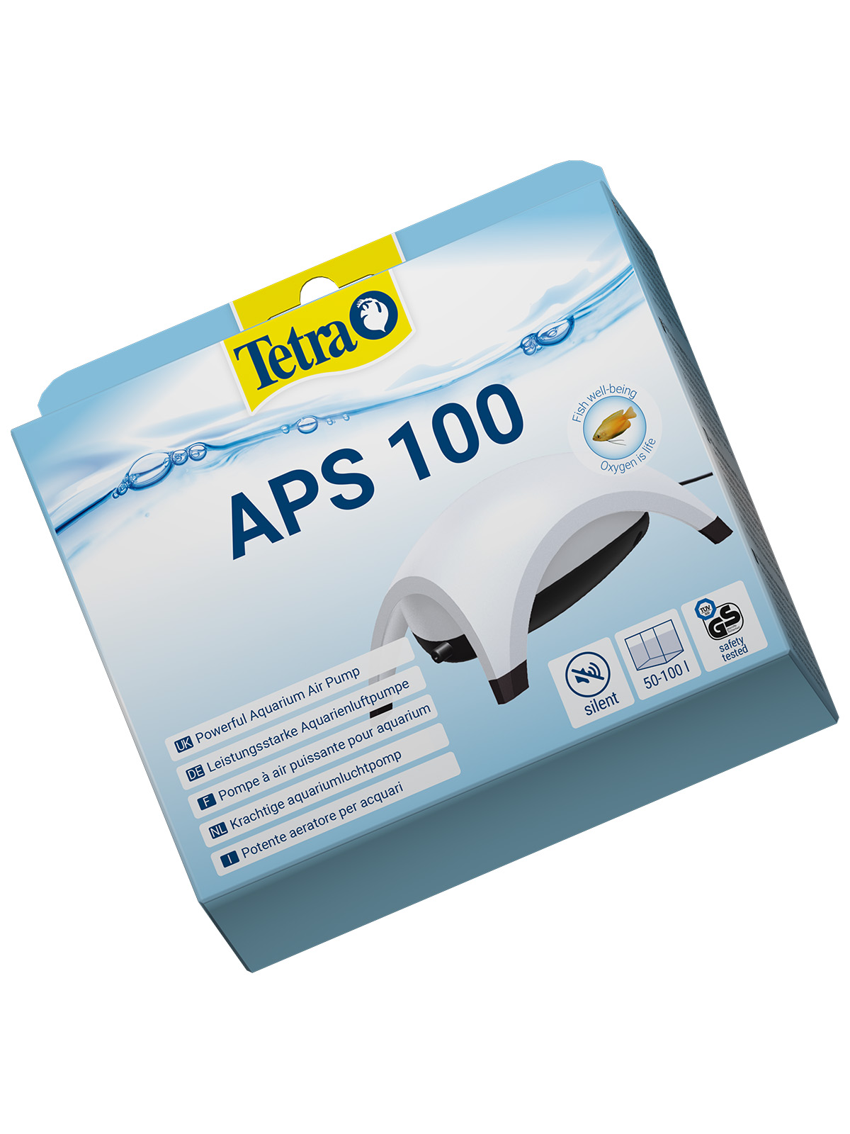 Tetra AРS 100 компрессор для аквариумов 50-100 л белый