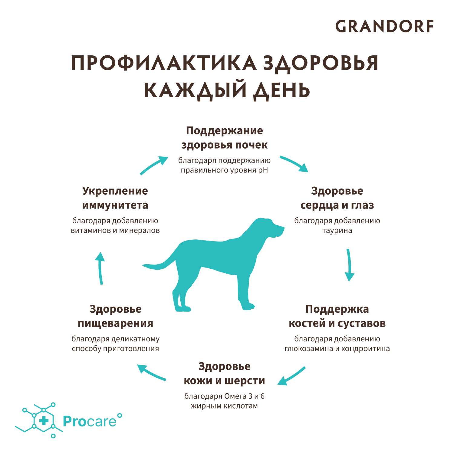 Grandorf Сухой корм для крупных собак с ягнёнком и индейкой 10 кг 5407007850990