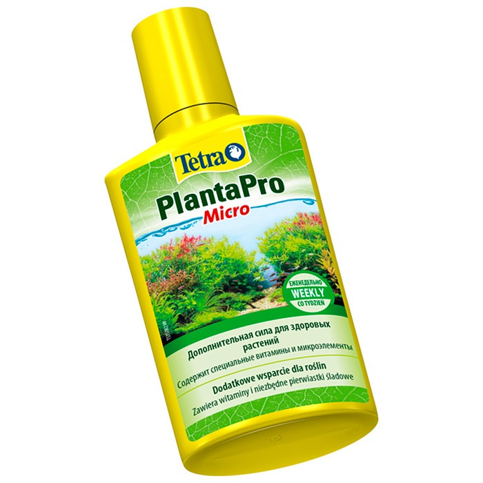 Tetra PlantaPro Micro жидкое удобрение с микроэлементами и витаминами 250 мл