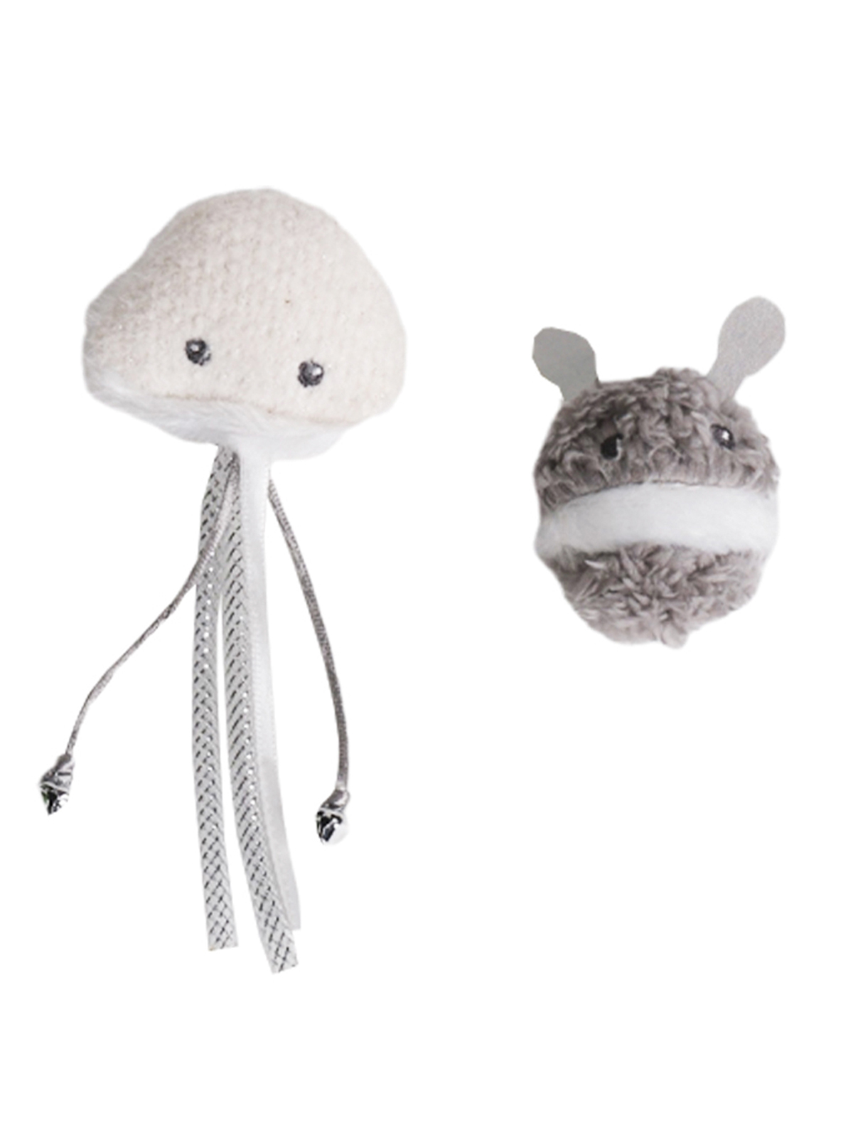 MPG brands Игрушка Petpark для кошек Инопланетянин и осьминог с кошачьей мятой (2 шт в комплекте)