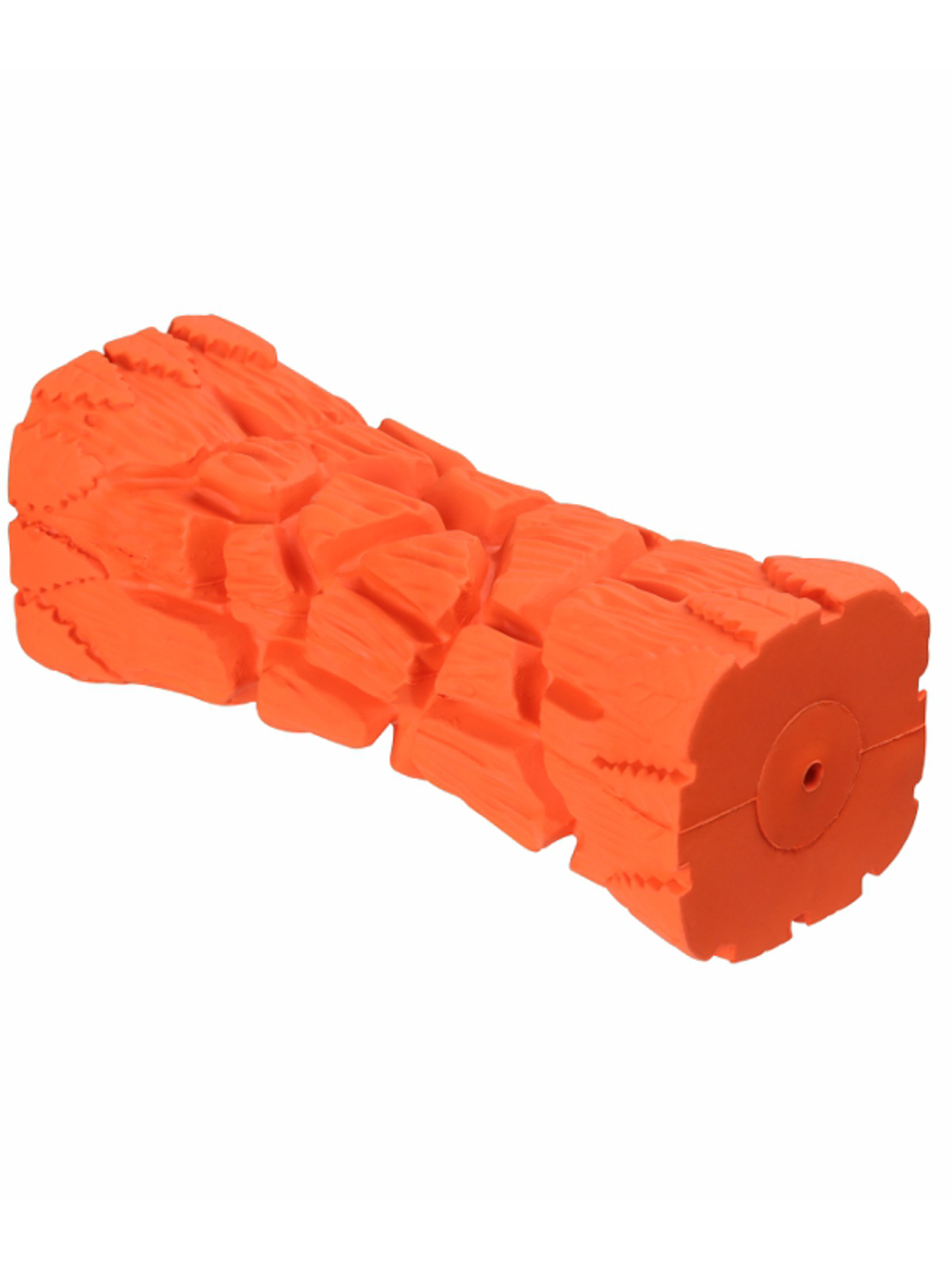 Игрушка Mr.Kranch для собак Палочка с пищалкой 16 см оранжевая с ароматом бекона