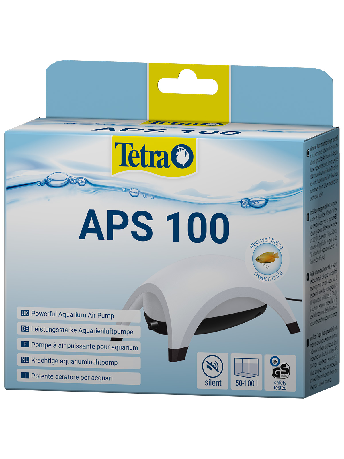 Tetra AРS 100 компрессор для аквариумов 50-100 л белый