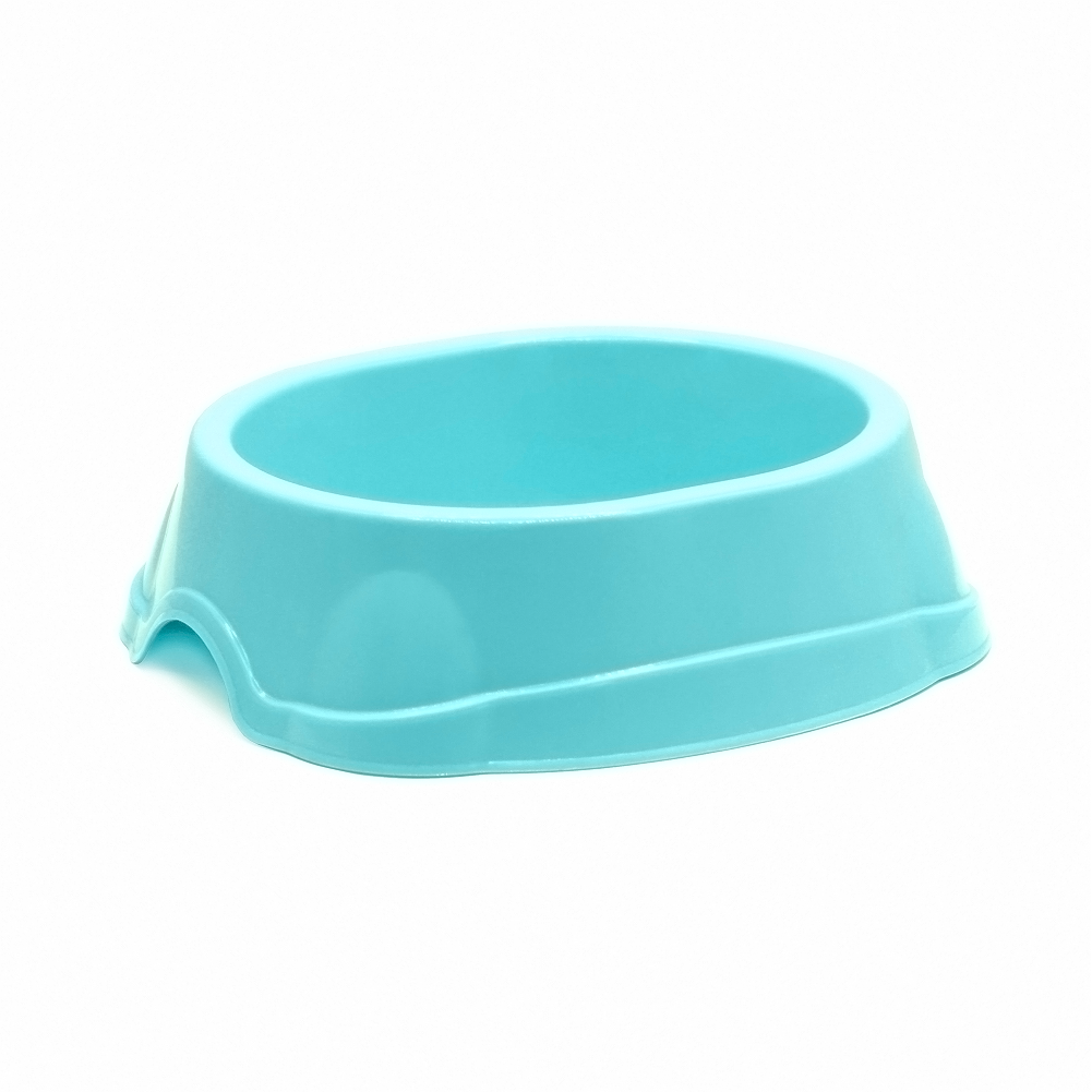 Миска для животных Моськи-Авоськи 280 мл, голубая