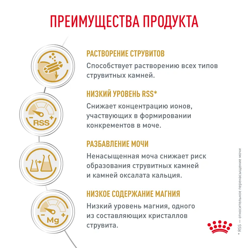 Влажный корм Royal Canin Urinary S/O для кошек при мочекаменной болезни 85гр