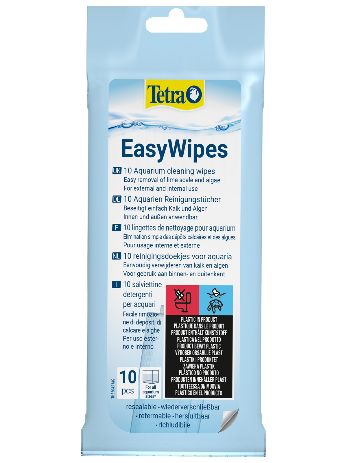 Tetra EasyWipes салфетки для протирки аквариумов