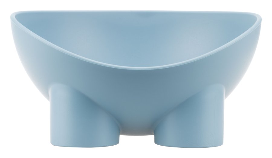 Миска пластиковая для животных СЛОН 0,3л голубая