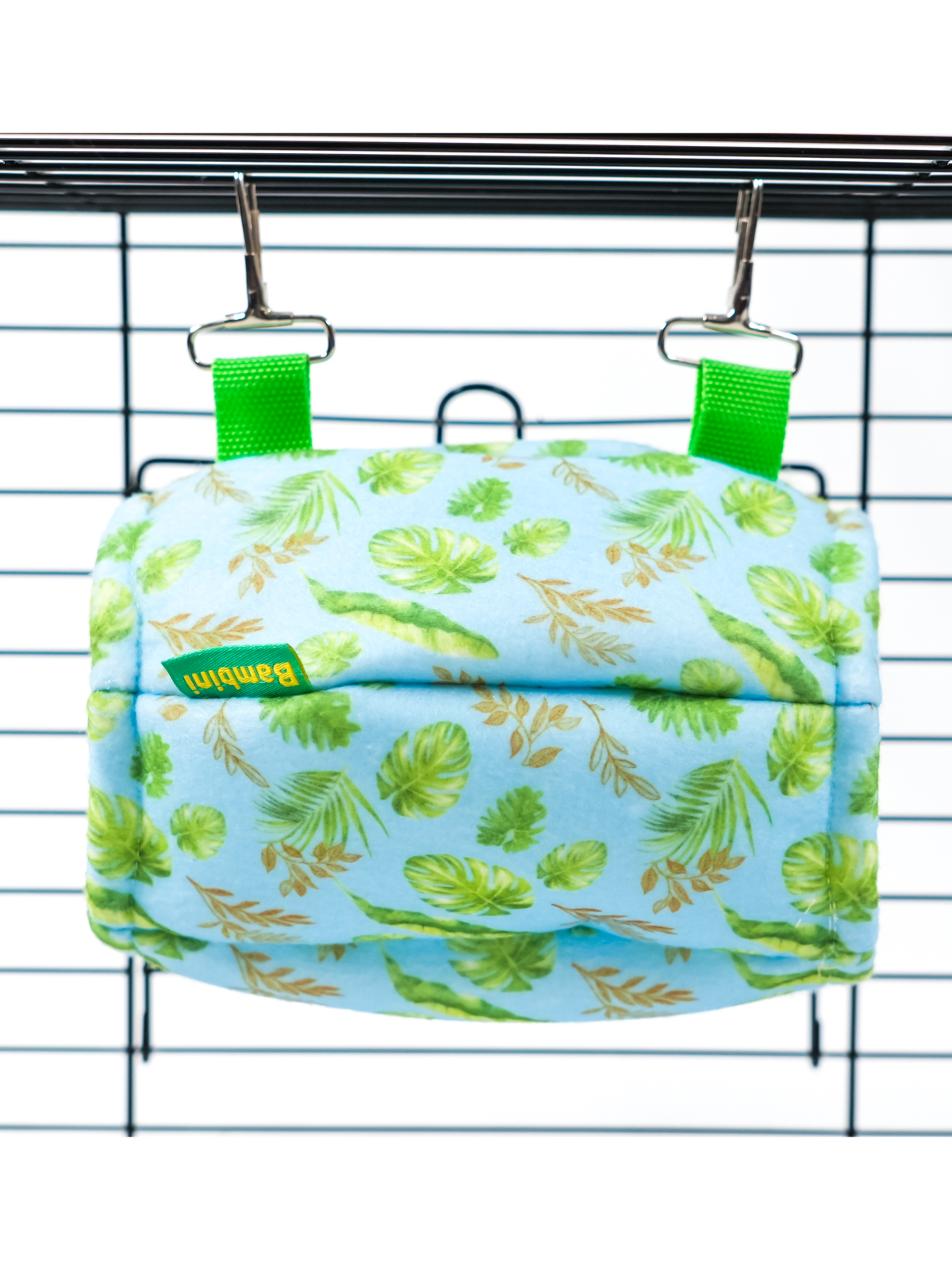 Bambini Pets Гамак подвесной из фетра  "Мяч регби" для грызунов и хорьков 18*13*13 см