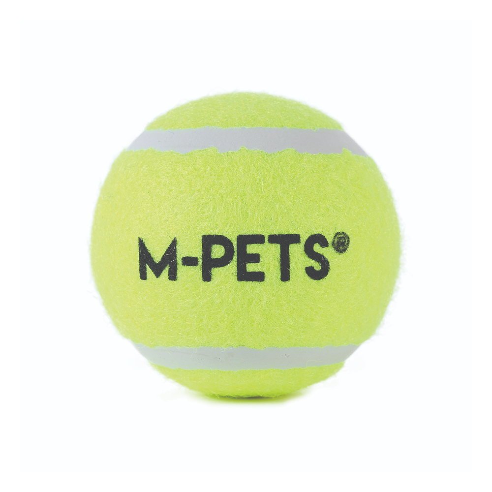 Игрушка для собак HOP теннисный мяч желтый 6,4 см  упаковка из 3 шт Mpets 10670999