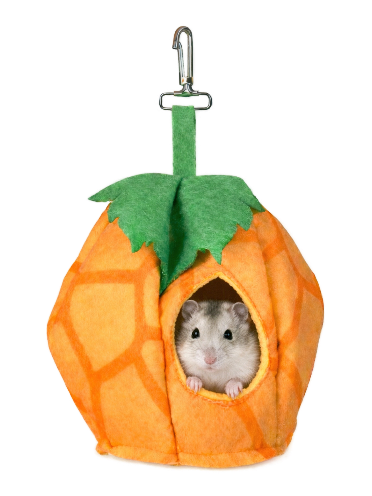 Домик из фетра Bambini Pets "Тыковка" для грызунов и хорьков 18*18*15 см