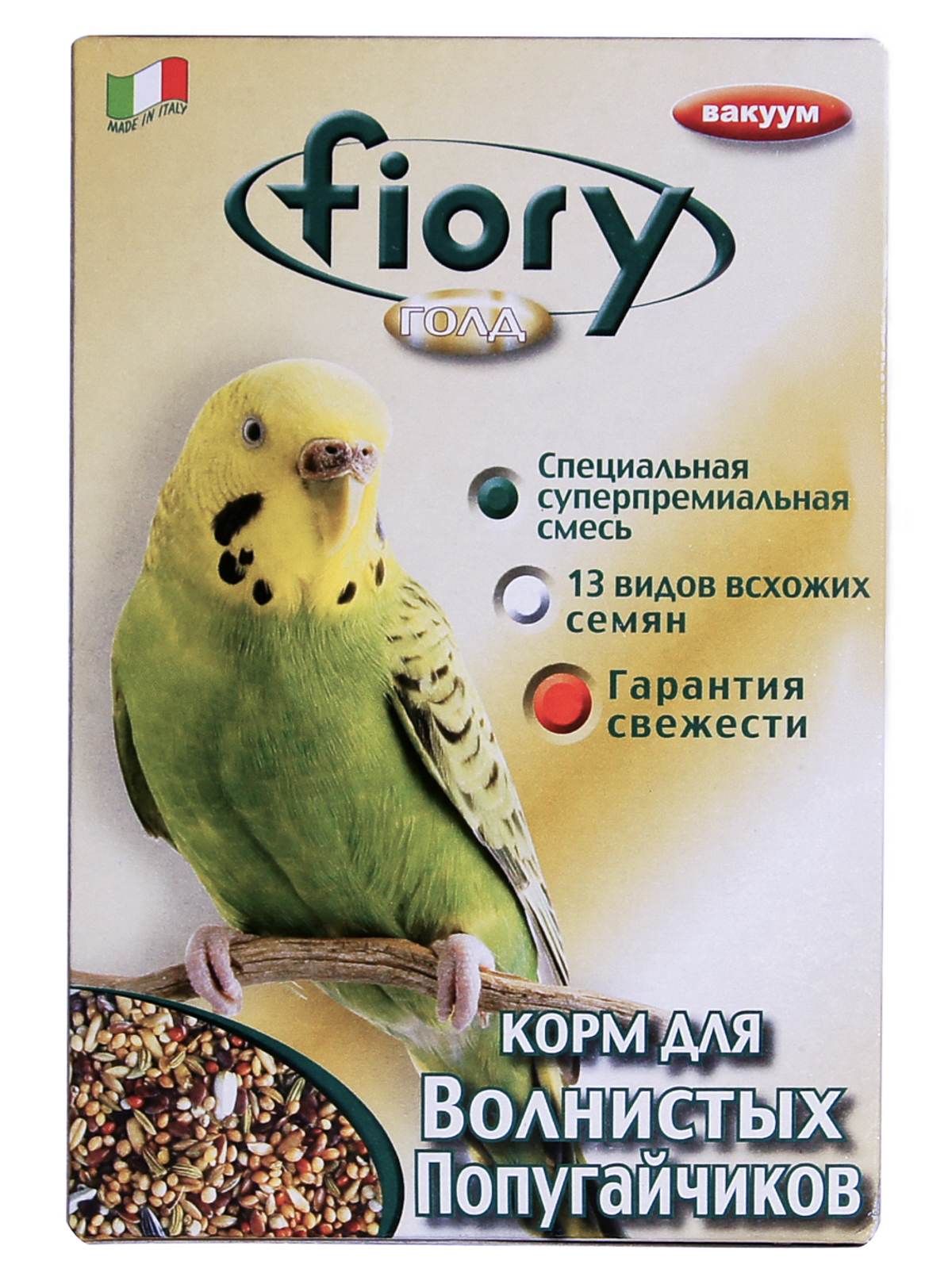 Корм Fiory ORO MIX Cocory для волнистых попугаев 400 г