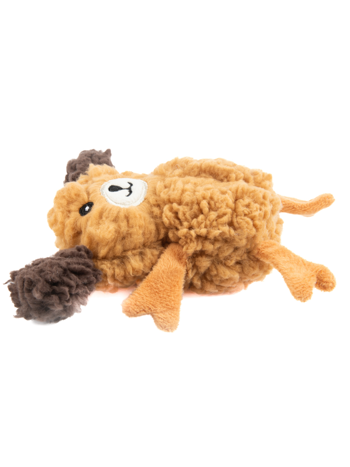 Aromadog Игрушка AROMADOG Rescue для собак Собачка кругляш 14 см с пищалкой, рыжая