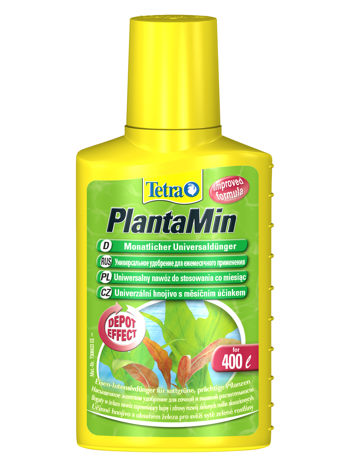 Tetra PlantaMin жидкое удобрение с Fe и микроэлементами 100 мл