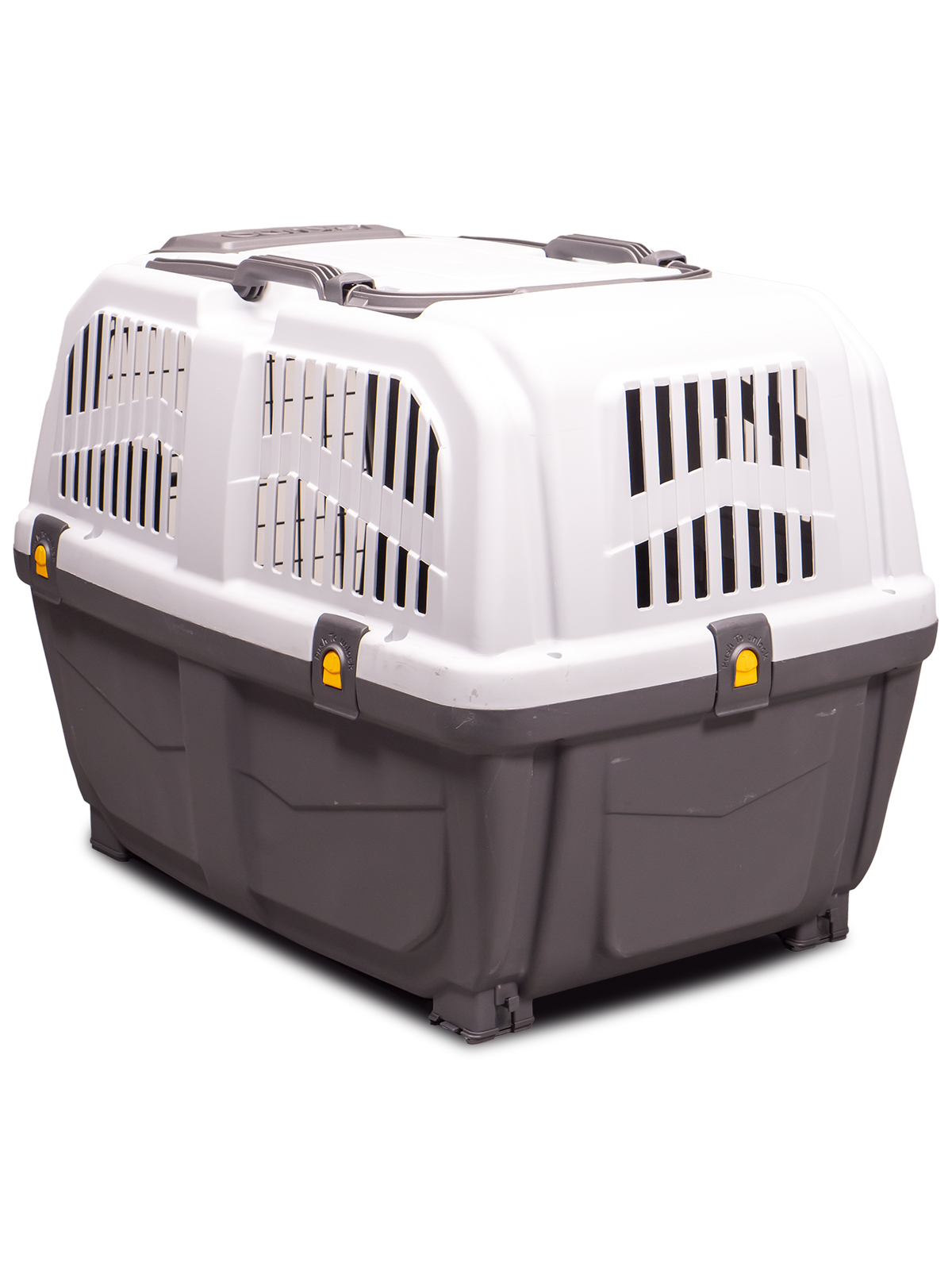 MPS переноска SKUDO 4  68х48х51h см с металлической дверцей с замком серая 8022967045711