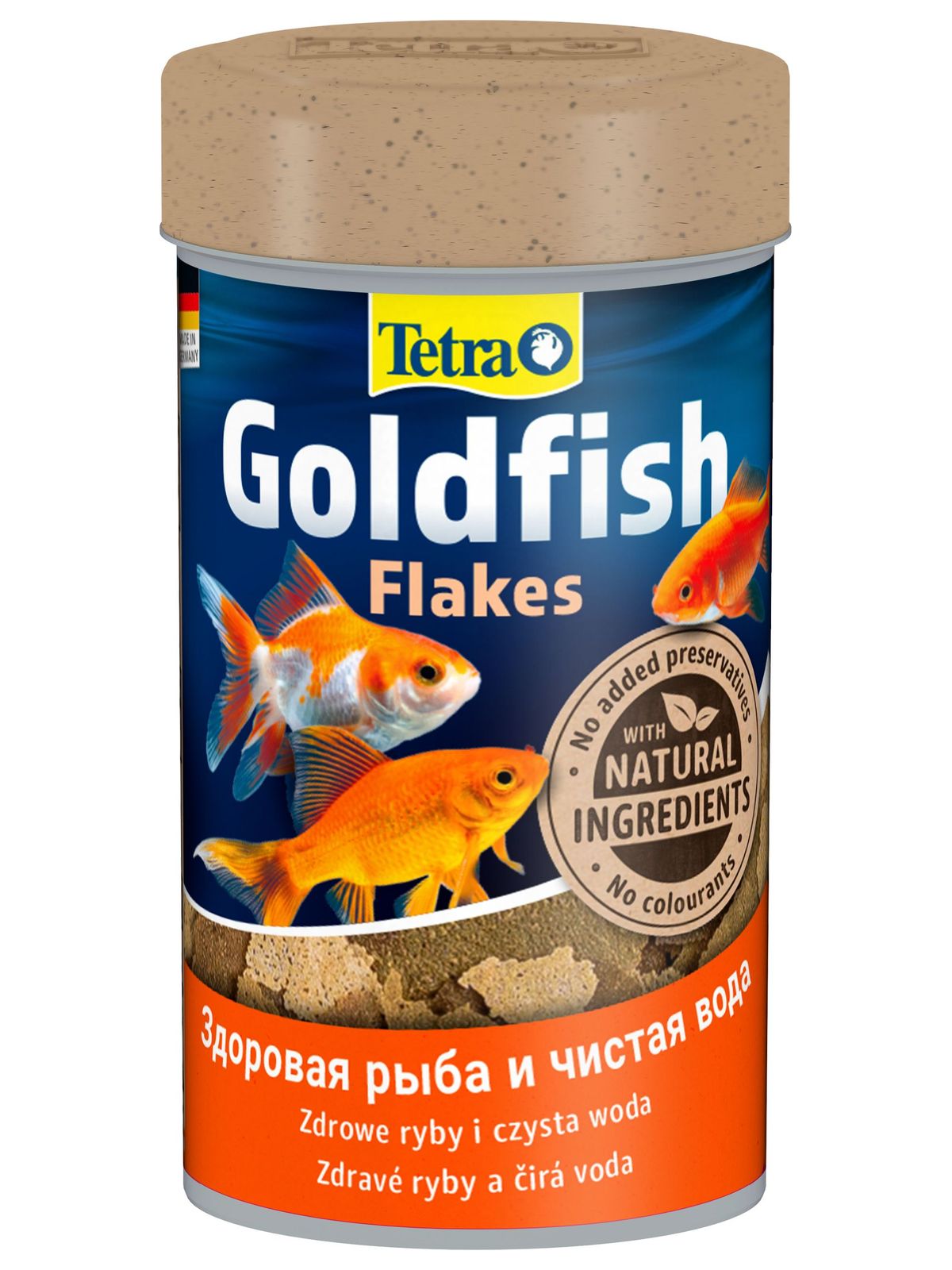 TetraGoldfish корм в хлопьях для всех видов золотых рыбок 100 мл