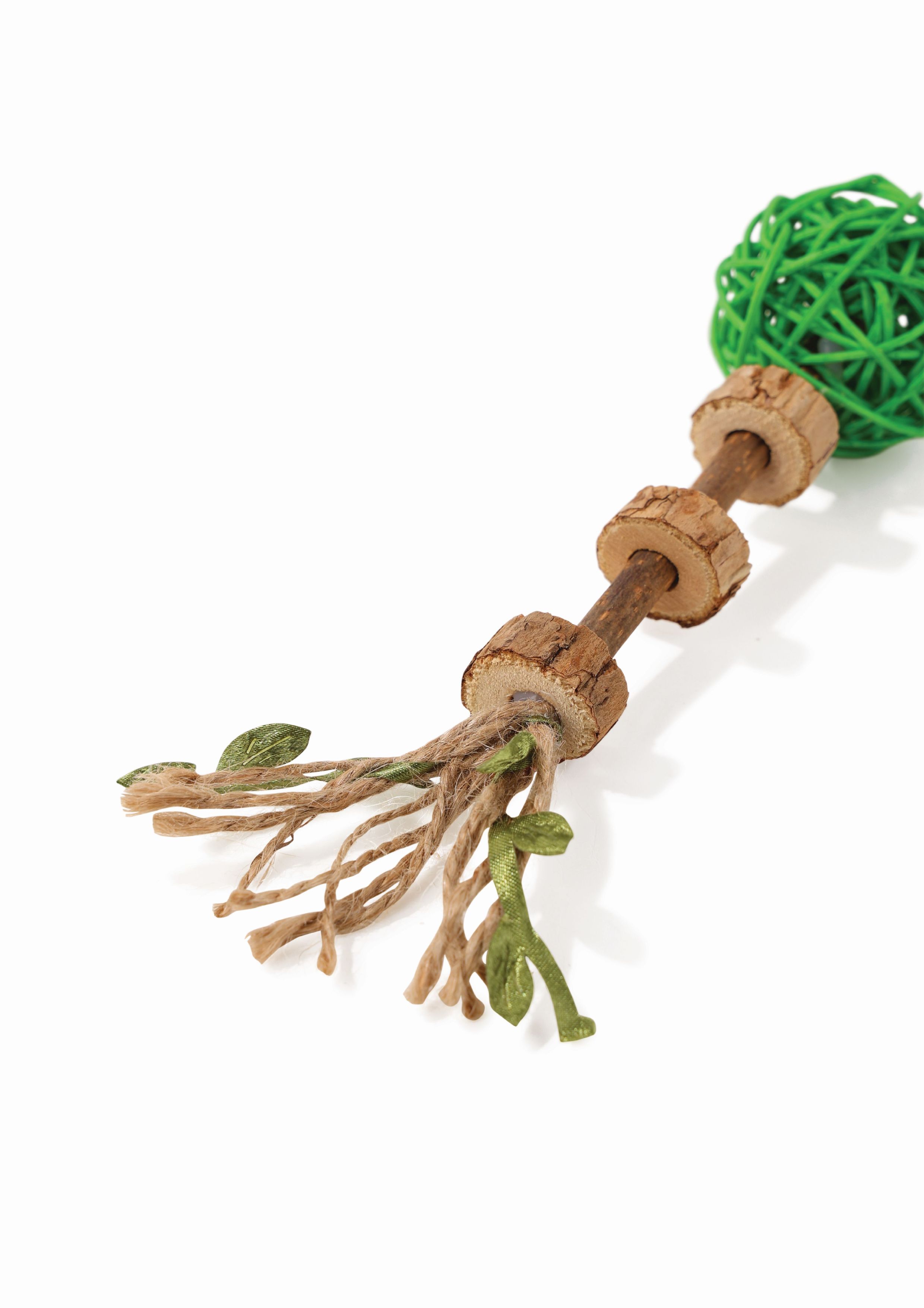 Игрушка для кошек мататаби CHARMY, зеленый амулет