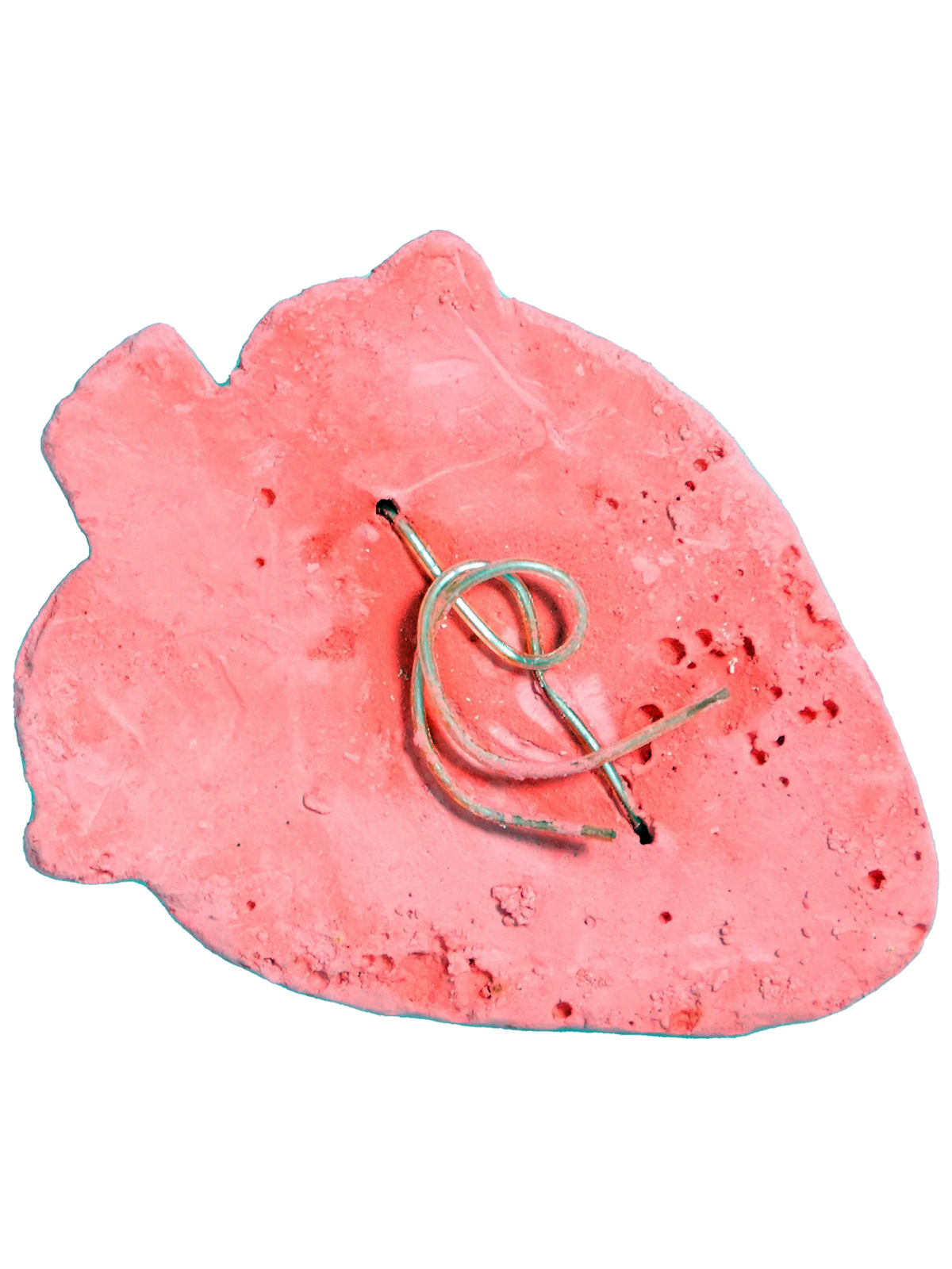 Минеральный камень Bambini Pets для птиц "Клубничка"