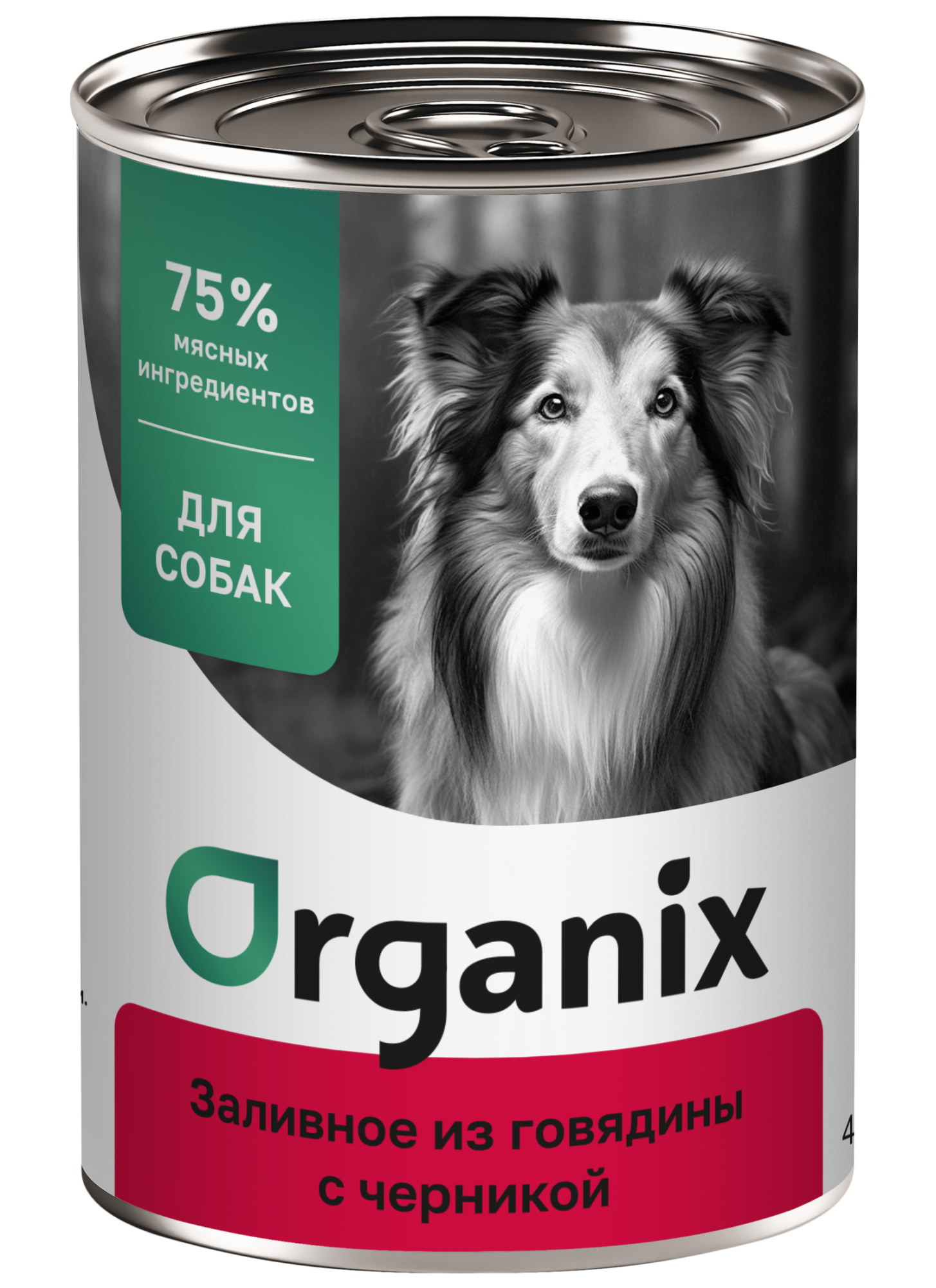 Organix Консервы для собак заливное из говядины 1шт-400гр 4640201675049 4605206983636
