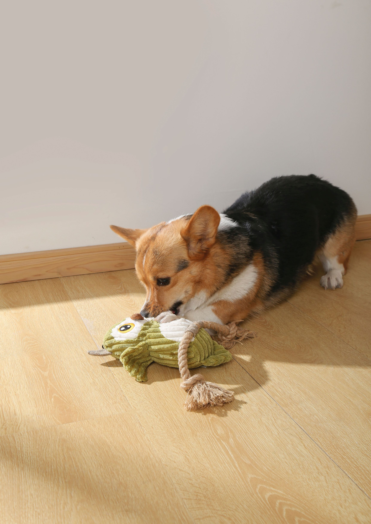 Игрушка СОВА С КАНАТОМ мягкая 30 см. 10641099 Mpets